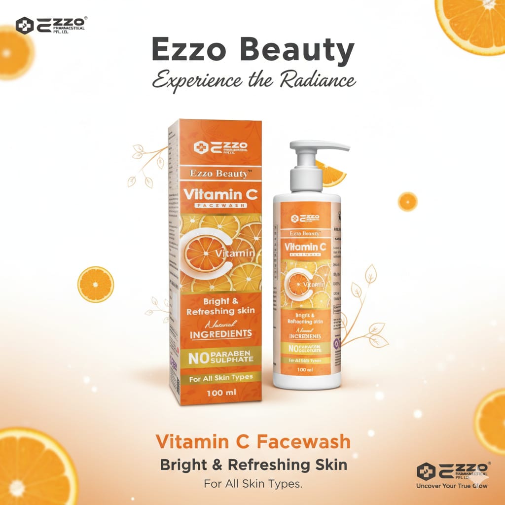 Ezzo Beauty Vitamin C Face Wash: Your Key to Radiant, Glowing Skin