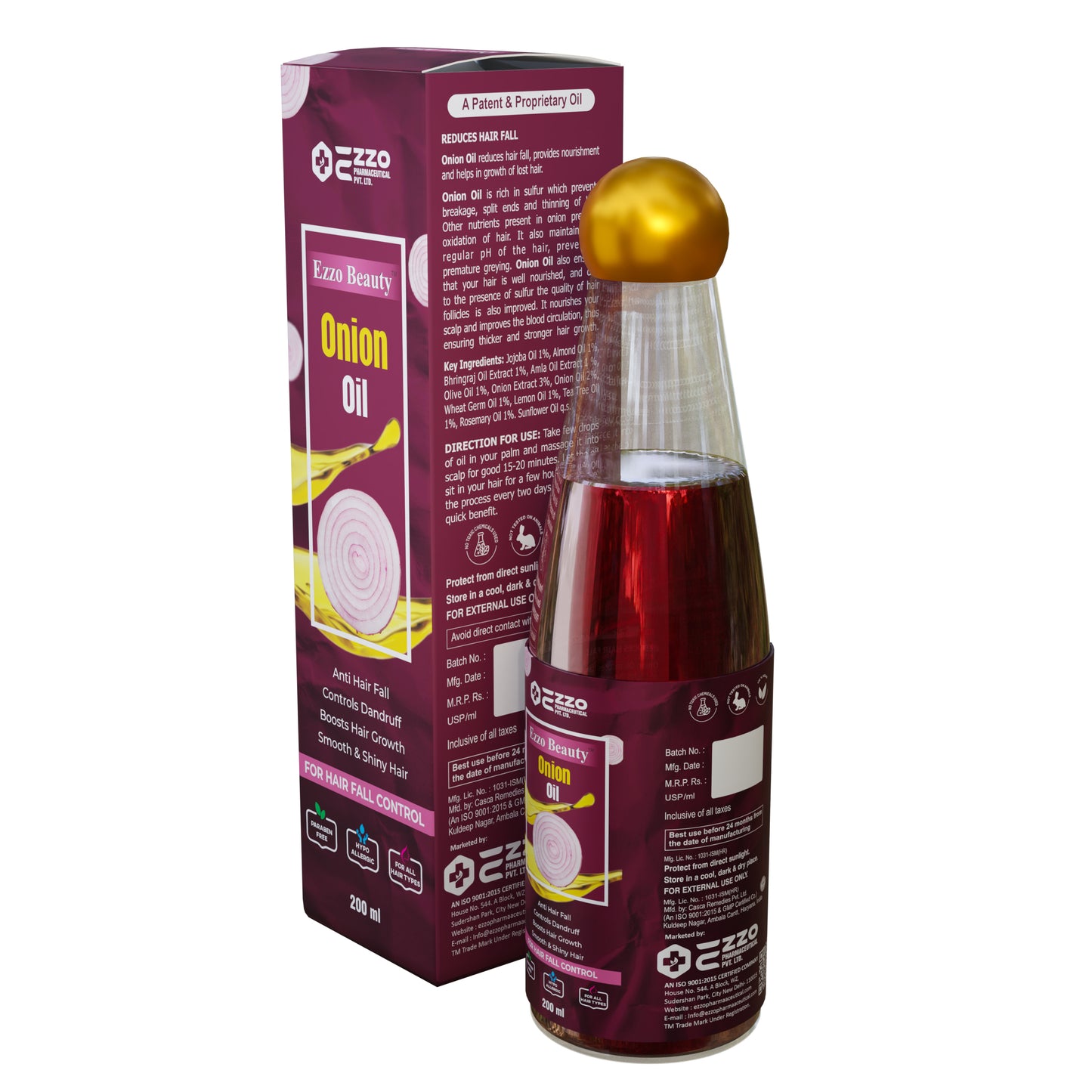 Ezzo Onion Oil